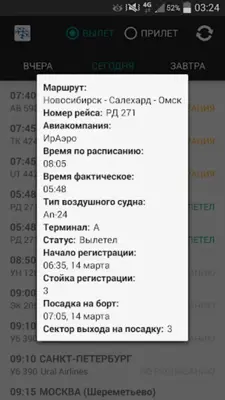 Аэропорт Толмачево android App screenshot 1